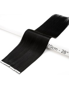 Extension Adhésive Injectée en Cheveux Russes — 10 Bandes | Real Russian Hair 2