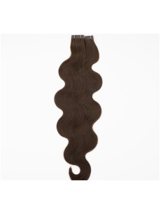 Wavy & Curly Tape-In Extensions in Russian Hair — 25g 50cm | Real Russian Hair 2