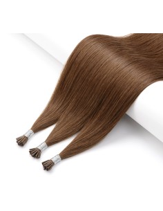 Micro Ring Extensions aus Slawischem Haar — 25 Strähnen · 50 cm | Real Russian Hair