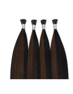 25 Highlight Microring Hair Extensions - Russian Professional Hair 2