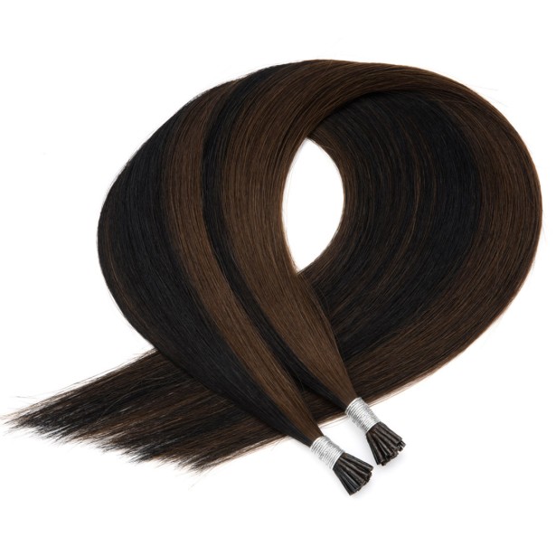 25 Microring Extensions Strahnen - Russische Haarverlängerung
