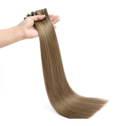 Extension Adhésive Injectée en Cheveux Russes — 10 Bandes | Real Russian Hair