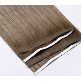 Longues extensions adhésives invisibles Injectées en cheveux Russes
