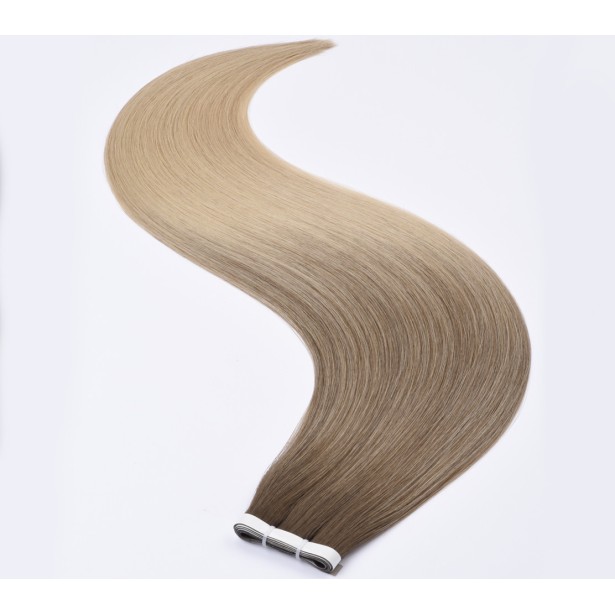 Longues extensions adhésives invisibles Injectées en cheveux Russes