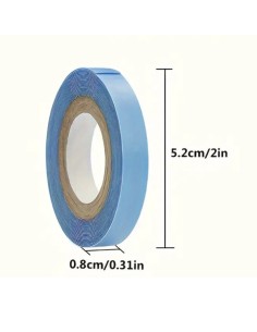 Rouleau d'adhésif double-face pour extensions Tape-In