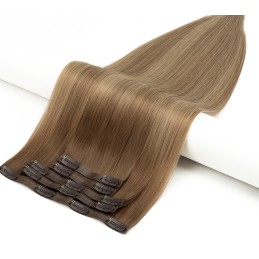 Seamless Clip-In Extensions Russian Hair — 100g 50cm | Real Russian Hair