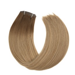 Seamless Clip-In Extensions Russian Hair — 100g 50cm | Real Russian Hair