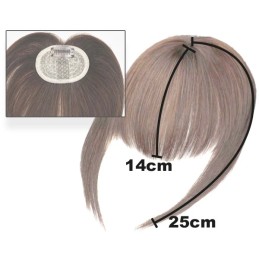 Clip-In Bangs in Natural Russian Hair — On in 2 Min | Real Russian Hair