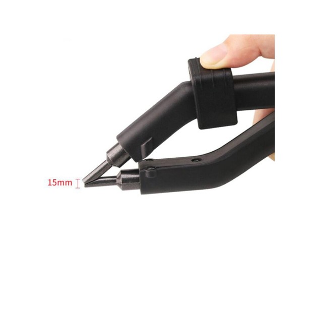 Micro Capsule Keratin Pliers — Ultra-Fine 15 mm Jaws | Real Russian Hair