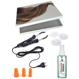 Keratin Application Kit — Heat Iron, Remover & Sectioning Tool | Real Russian Hair