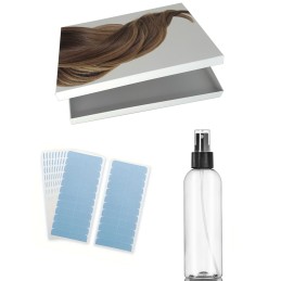 Basis-Paket Tape-In-Extensions — Entfernungsflüssigkeit & Langzeit-Klebeband | Real Russian Hair