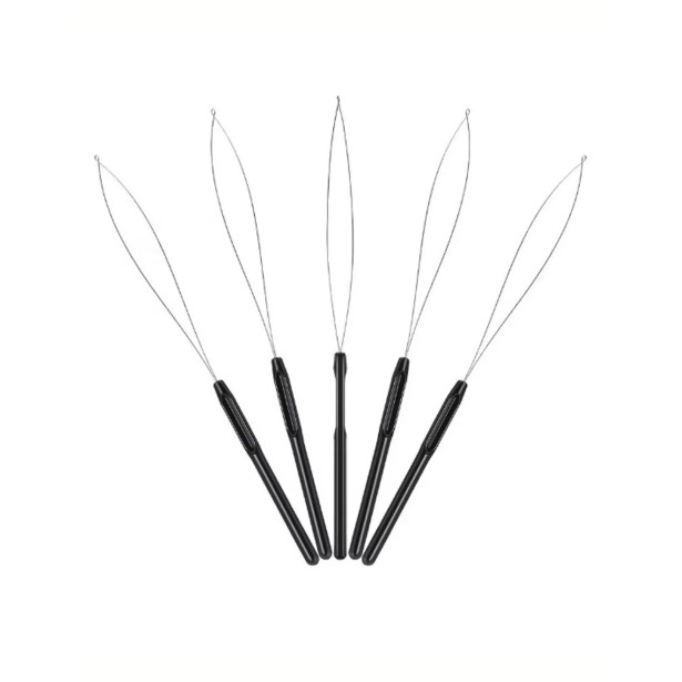 Cold Application Hair Threader — Micro-Ring Extensions | Real Russian Hair