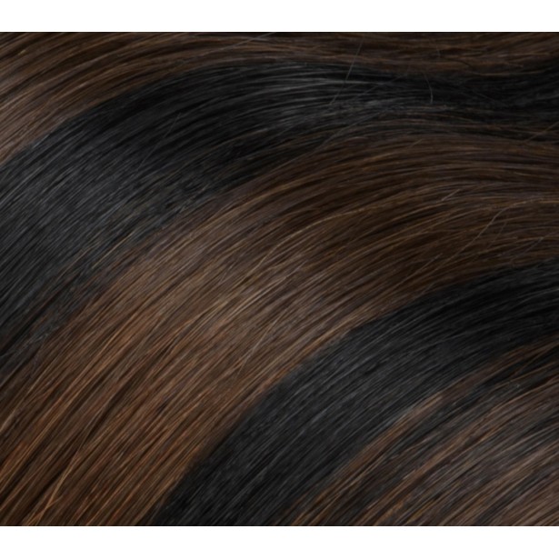 Extensions Kératine Balayage Cheveux Russes, mèches méchées de 30 à 70cm | Real Russian Hair