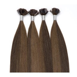 Extensions Kératine Balayage Cheveux Russes, mèches méchées de 30 à 70cm | Real Russian Hair