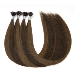 Extensions Kératine Balayage Cheveux Russes, mèches méchées de 30 à 70cm | Real Russian Hair