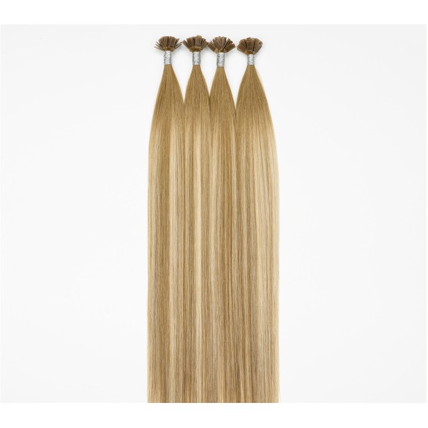 Balayage Keratin Extensions Russisches Haar — 25 Strähnen 30-70cm | Real Russian Hair