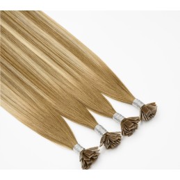 Extensions Kératine Balayage Cheveux Russes, mèches méchées de 30 à 70cm | Real Russian Hair