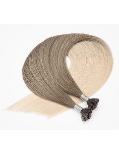 Ombré Hair Keratin Extensions Russisches Haar — 25 Strähnen Bonding | Real Russian Hair 2