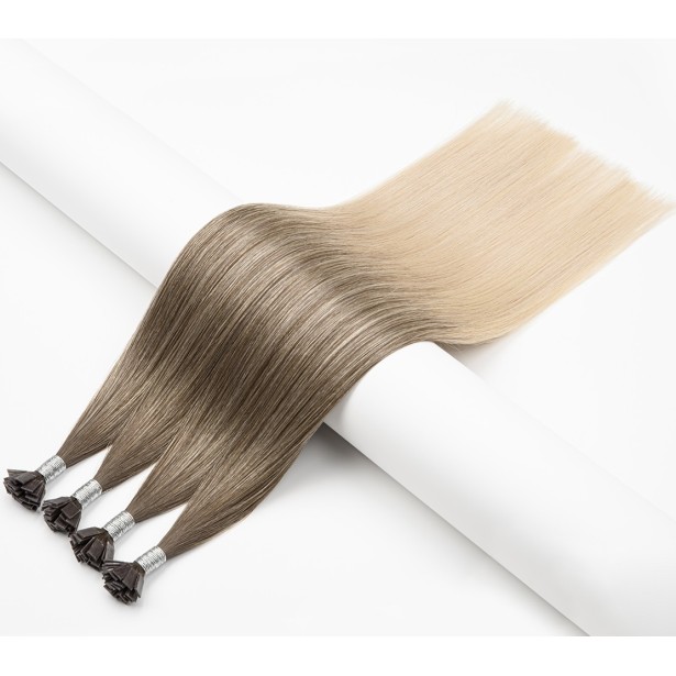 Extensions Kératine Ombré Hair Cheveux Russes — 25 Mèches Bonding | Real Russian Hair