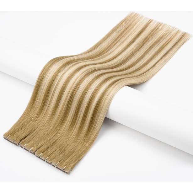 Balayage Tape-In Extensions in Russian Hair — 10 Injected Tape Haar | Real Russian Hair