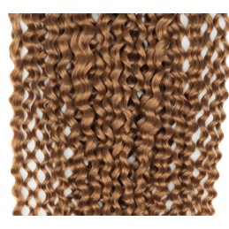 Wavy & Curly Seamless Clip-In Extensions Russian Hair — 100g 50cm | Real Russian Hair