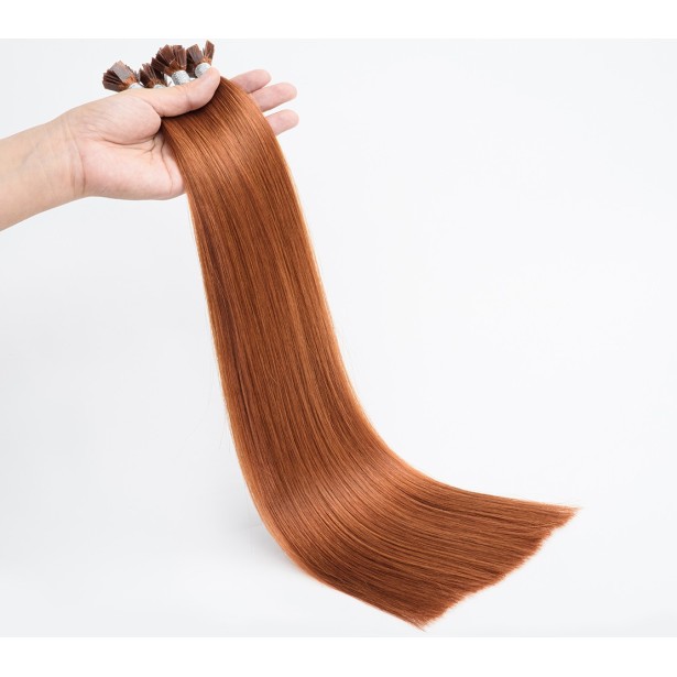 Extension Kératine Micro Capsule Cheveux Russes — 25 Mèches 30 à 70cm | Real Russian Hair