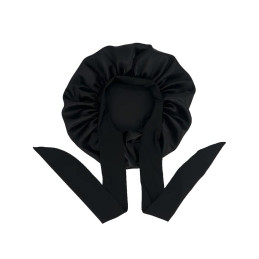 Bonnet de nuit en satin pour extensions de cheveux