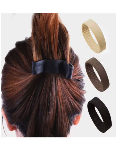 Élastique silicone volume — queue de cheval épaisse 2
