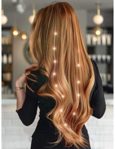 Bijou de cheveux — fil 8 strass façon diamant 2