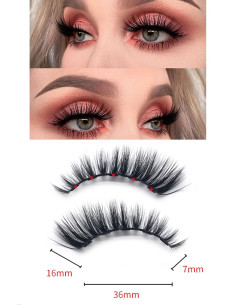 Faux-cils magnétiques — sans colle, réutilisables 2