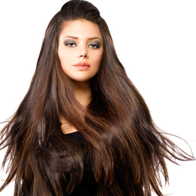 extension cheveux bruns demi queue