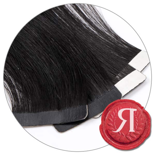 extensions adhésives en cheveux russes